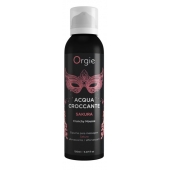 Хрустящая пенка для массажа Orgie Acqua Croccante Sakura с ароматом сакуры - 150 мл. - ORGIE - купить с доставкой во Владивостоке
