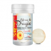 Интимный гель Esferas do Dragao Hot Ball с охлаждающе-разогревающим эффектом (2 шарика по 3 гр.) - HotFlowers - купить с доставкой во Владивостоке