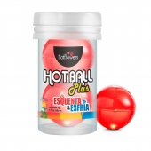 Лубрикант на масляной основе Hot Ball Plus с охлаждающе-разогревающим эффектом (2 шарика по 3 гр.) - HotFlowers - купить с доставкой во Владивостоке