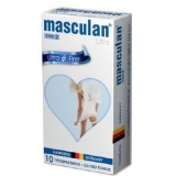 Ультратонкие презервативы Masculan Ultra Fine с обильной смазкой - 10 шт. - Masculan - купить с доставкой во Владивостоке