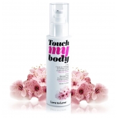 Силиконовый лубрикант 2-в-1 Touch My Body с ароматом вишнёвого цвета - 100 мл. - Love to Love - купить с доставкой во Владивостоке