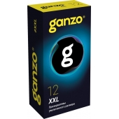 Презервативы увеличенного размера Ganzo XXL - 12 шт. - Ganzo - купить с доставкой во Владивостоке