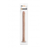 Телесный фаллоимитатор 19 Inch Long Realistic Dildo - 48,3 см. - Blush Novelties