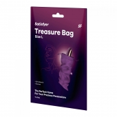 Фиолетовый мешочек для хранения игрушек Treasure Bag L - Satisfyer - купить с доставкой во Владивостоке