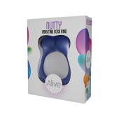 Синее эрекционное виброкольцо Nutty - Adrien Lastic - во Владивостоке купить с доставкой