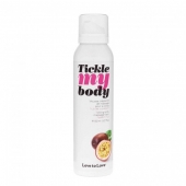 Массажная хрустящая пенка Tickle my body с ароматом маракуйи - 150 мл. - Love to Love - купить с доставкой во Владивостоке