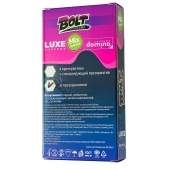 Набор презервативов Bolt Condoms - Luxe - купить с доставкой во Владивостоке