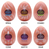 Набор из 6 мастурбаторов-яиц Tenga Egg Variety Pack V - Tenga - во Владивостоке купить с доставкой