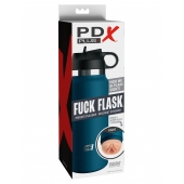 Мастурбатор-вагина в синей колбе F*ck Flask - Pipedream - во Владивостоке купить с доставкой
