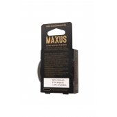 Ультратонкие презервативы MAXUS AIR Ultra Thin - 3 шт. - Maxus - купить с доставкой во Владивостоке