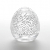 Мастурбатор-яйцо Keith Haring EGG PARTY - Tenga - во Владивостоке купить с доставкой