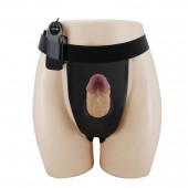 Полый вибрострапон на регулируемых трусиках Draven - 17,5 см. - Baile - купить с доставкой во Владивостоке