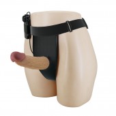 Полый вибрострапон на регулируемых трусиках Draven - 17,5 см. - Baile - купить с доставкой во Владивостоке