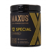 Презервативы с точками и рёбрами MAXUS Special - 12 шт. - Maxus - купить с доставкой во Владивостоке