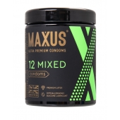 Презервативы MAXUS Mixed - 12 шт. - Maxus - купить с доставкой во Владивостоке