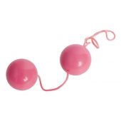 Розовые вагинальные шарики BI-BALLS - Toyfa Basic во Владивостоке Розовые вагинальные шарики BI-BALLS - Toyfa Basic