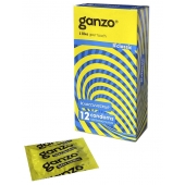 Классические презервативы с обильной смазкой Ganzo Classic - 12 шт. - Ganzo - купить с доставкой во Владивостоке