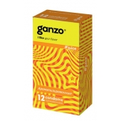 Ароматизированные презервативы Ganzo Juice - 12 шт. - Ganzo - купить с доставкой во Владивостоке