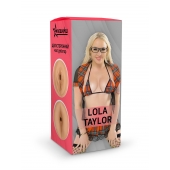 Двусторонний мастурбатор Lola Taylor - 22 см. - ФлешНаш - во Владивостоке купить с доставкой