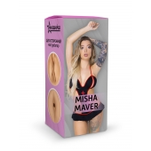 Двусторонний мастурбатор Misha Maver - 22 см. - ФлешНаш - во Владивостоке купить с доставкой