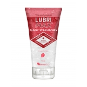 Интимный гель-смазка на водной основе Lubrimax Magic Strawberry - 75 мл. - ИнтелБИО - купить с доставкой во Владивостоке