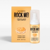 Жидкий вибратор Nuei Rock Me! с ароматом печенья и сливок - 20 мл. - Nuei cosmetics - купить с доставкой во Владивостоке