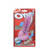 Фиолетовое эрекционное кольцо с вибрацией и пальчиком OYEAH PURPLE - Screaming O - во Владивостоке купить с доставкой