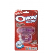 Фиолетовое эрекционное виброкольцо OWOW PURPLE - Screaming O - во Владивостоке купить с доставкой