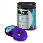 Гладкие презервативы Maxus G spot с двойной спиралью - 15 шт. - Maxus - купить с доставкой во Владивостоке