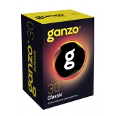 Классические презервативы с обильной смазкой Ganzo Classic - 30 шт. - Ganzo - купить с доставкой во Владивостоке