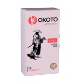 Тонкие презервативы OKOTO Ultra Thin - 12 шт. - Sitabella - купить с доставкой во Владивостоке