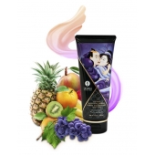 Массажный крем для тела с ароматом экзотических фруктов Exotic fruits - 200 мл. - Shunga - купить с доставкой во Владивостоке