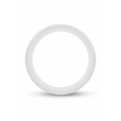 Белое люминесцентное эрекционное кольцо Silicone Glo Cock Ring - Blush Novelties - во Владивостоке купить с доставкой