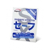 Презерватив Sagami Xtreme Ultrasafe с двойным количеством смазки - 1 шт. - Sagami - купить с доставкой во Владивостоке