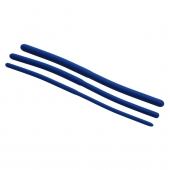 Набор из 3 синих силиконовых уретральных расширителей Invasion Silicone Urethral Sound Trainer Set - XR Brands - купить с доставкой во Владивостоке