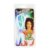 Прозрачное лассо с фиолетовой бусиной SILICONE COCK RING WITH BEAD LAVENDER - NMC - во Владивостоке купить с доставкой