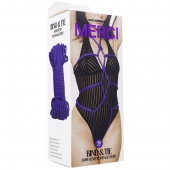 Фиолетовая верёвка для связывания и фиксации Bind Tie - 15,24 м. - Doc Johnson - купить с доставкой во Владивостоке