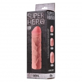 Фаллоудлинитель SUPER HERO Dewil - 17,5 см. - Lola Games - во Владивостоке купить с доставкой