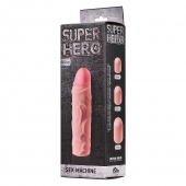 Фаллоудлинитель SUPER HERO Sex Machine - 15,5 см. - Lola Games - во Владивостоке купить с доставкой