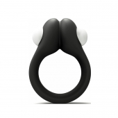 Черное эрекционное кольцо Zippy Vibrating Ring With Bullet - Adrien Lastic - во Владивостоке купить с доставкой