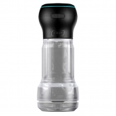 Набор PowerBlow   Feel Pocket Stroker Crystal: мастурбатор и интерактивная насадка - Kiiroo - во Владивостоке купить с доставкой
