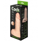 Телесный фаллоудлинитель с мошонкой Cock Next - 19 см. - LOVETOY (А-Полимер) - во Владивостоке купить с доставкой
