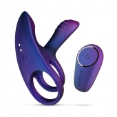 Фиолетовое эрекционное виброкольцо с клиторальной подушечкой Infinity Ignite - ONE DC B.V. - во Владивостоке купить с доставкой