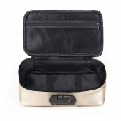 Золотистая сумочка для хранения игрушек Discreet Box - Dorcel - купить с доставкой во Владивостоке