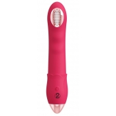 Малиновая насадка на душ с вибрацией Showers to orgasm - 20,1 см. - Orion - купить с доставкой во Владивостоке