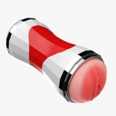 Двусторонний мастурбатор в колбе Power Grip Cup - вагина и ротик - Boys of Toys - во Владивостоке купить с доставкой