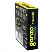 Супертонкие презервативы Ganzo Invisible - 15 шт. - Ganzo - купить с доставкой во Владивостоке