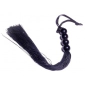 Черная силиконовая плеть - 37 см. - Boys of Toys - купить с доставкой во Владивостоке