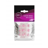 Прозрачная сквозная насадка на пенис с цветными шариками - Erowoman-Eroman - во Владивостоке купить с доставкой