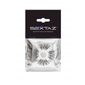 Эластичное эрекционное кольцо с черными «ресничками» - Sextaz - во Владивостоке купить с доставкой